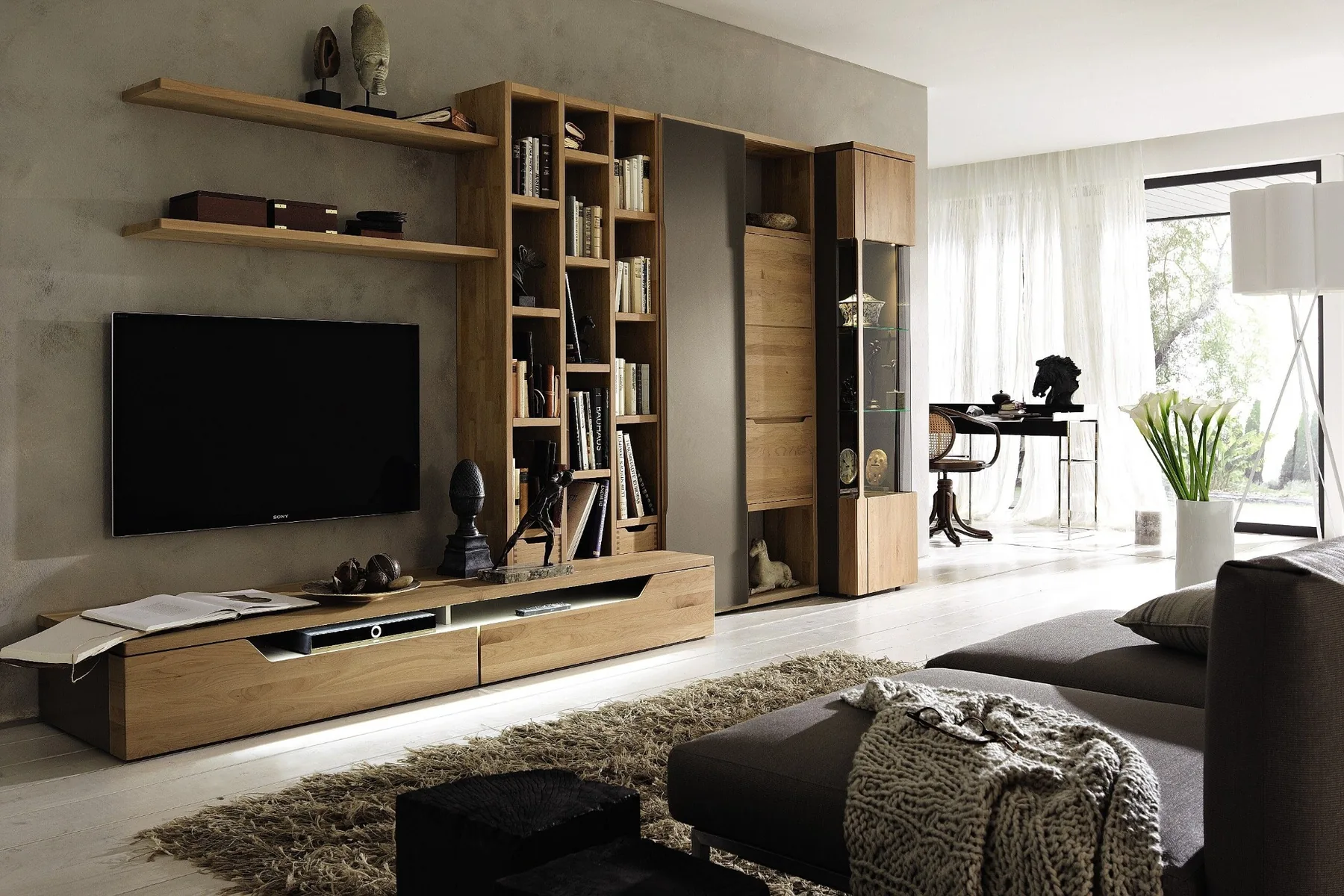 Mobilier modern pentru zona de living și TV