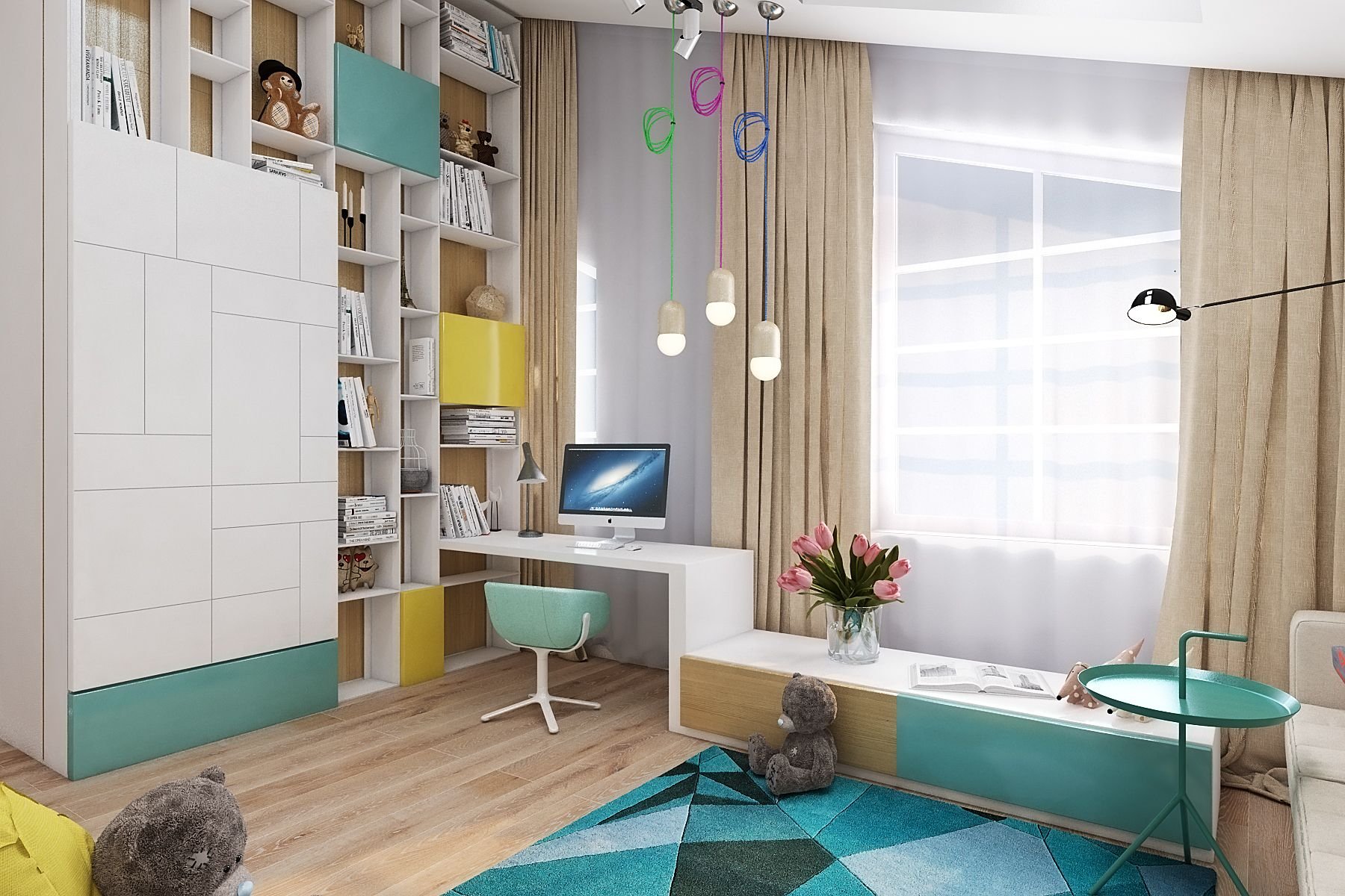 Soluție modernă de mobilier și design interior