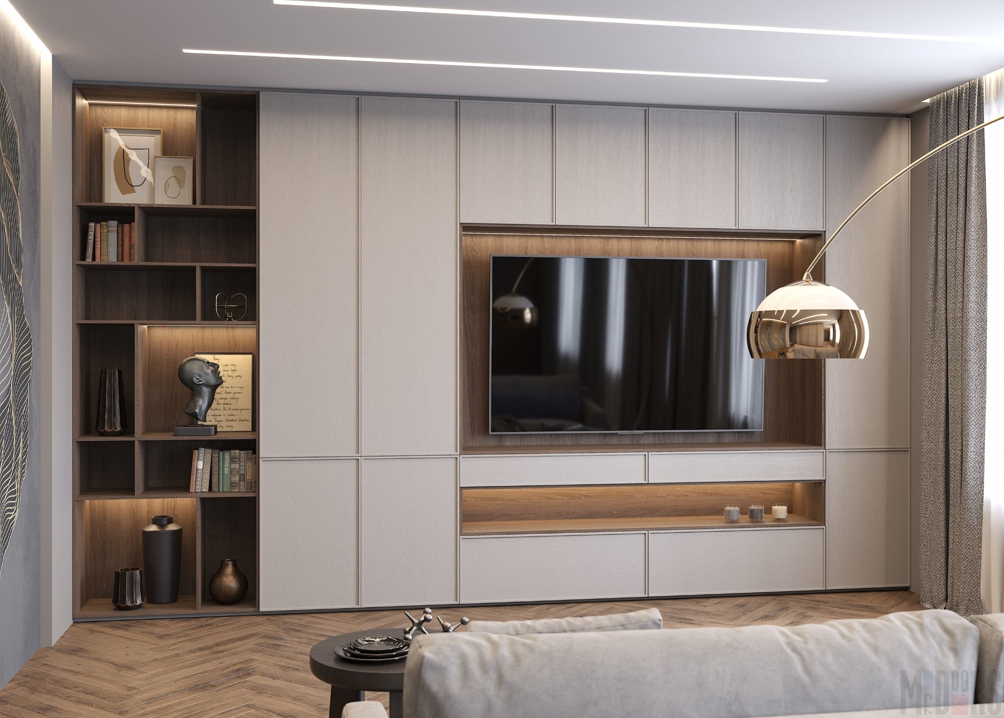 Soluție modernă de mobilier și design interior